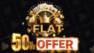 Flat 50% offer