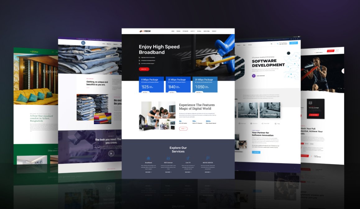 Free Hosting - $69 Full Functional WordPress Website Development  Protfolios