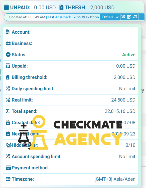 HIGH QUALITY META AD ACCOUNT!!!