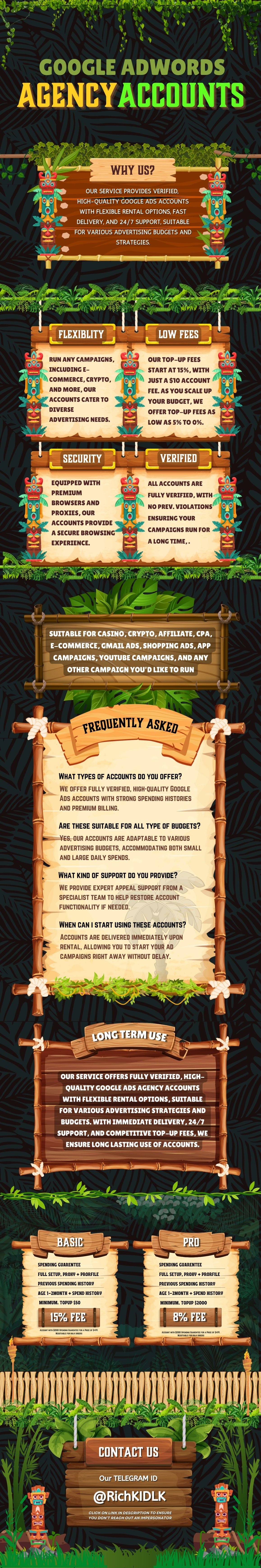 Jungle Theme Invoice Accs