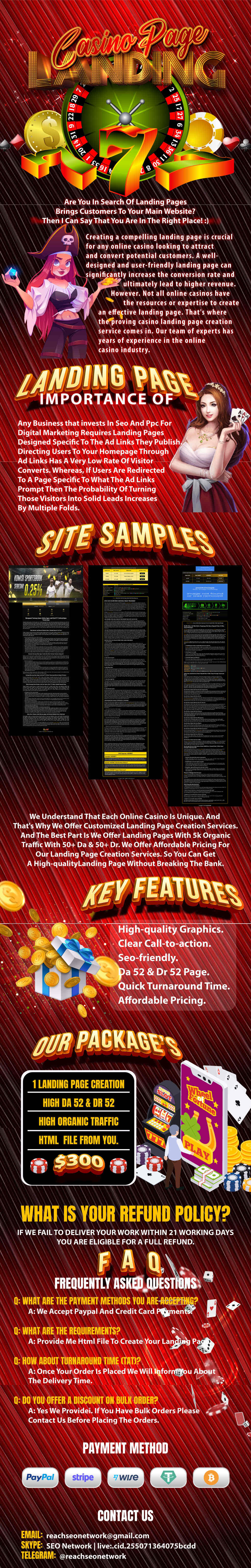 Landingpage service