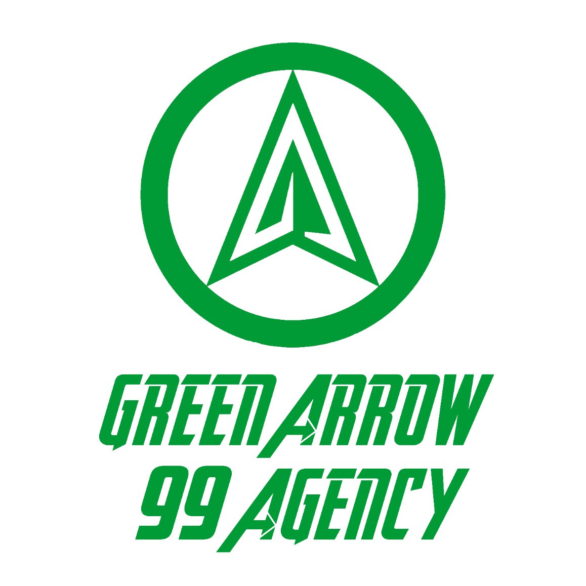 Pendentif Green Arrow – Collier Acier Inoxydable, Médaillon Souvenir, Neuf Avec étiquettes