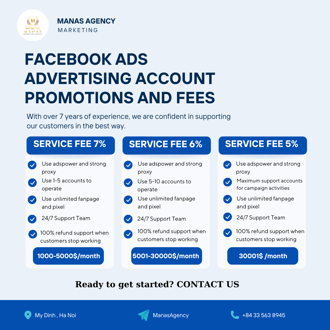 Manas Marketing Agency - FACEBOOK Services