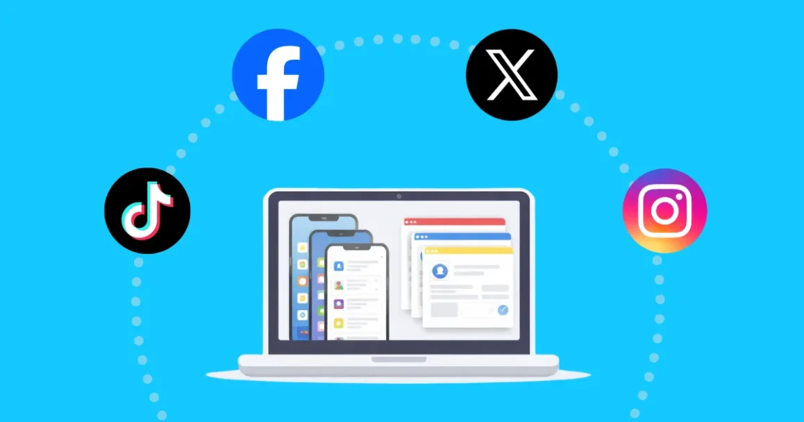 Multi-Account Management for Mobile and Browser Workflows