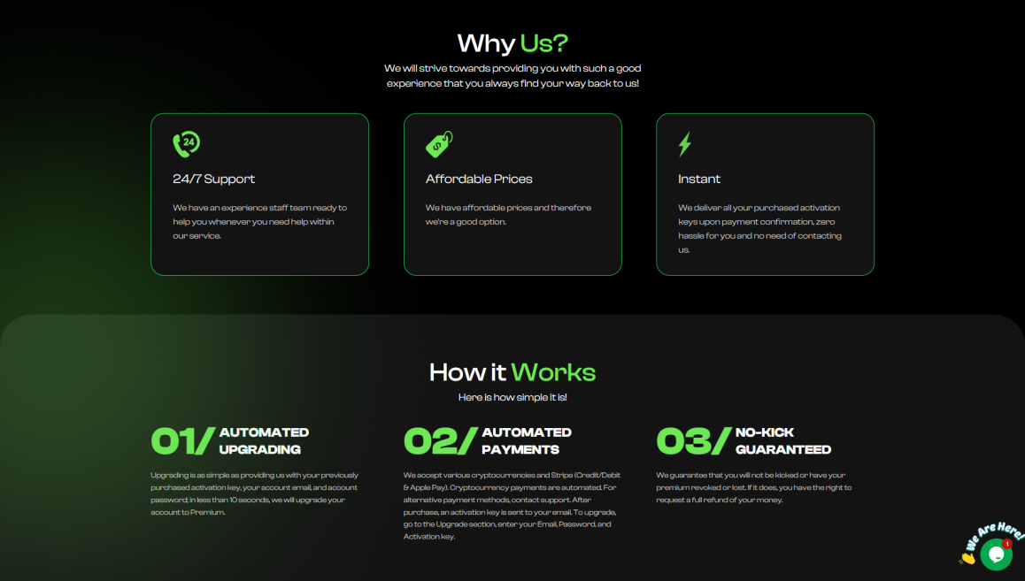 new why us