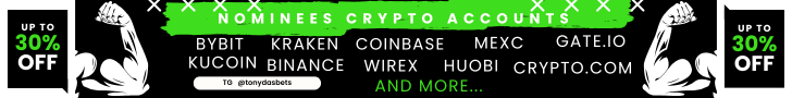 Nominee crypto accounts