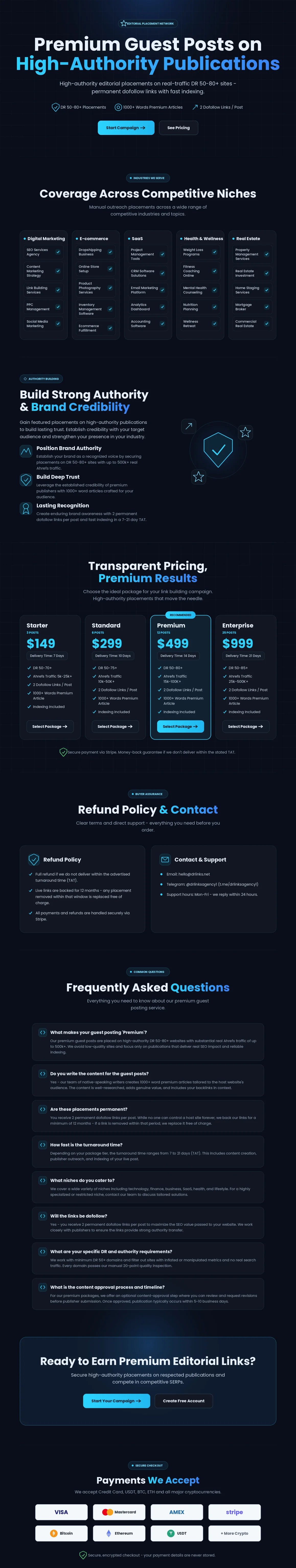 Premium Guest Posting