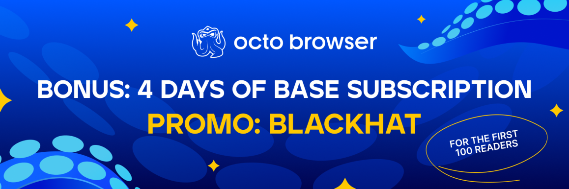 Promocode BLACKHAT - Bonus 4 days of Base subscription