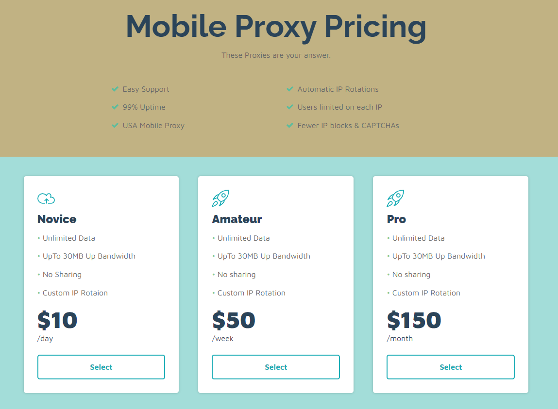 Proxy-Surf Pricing