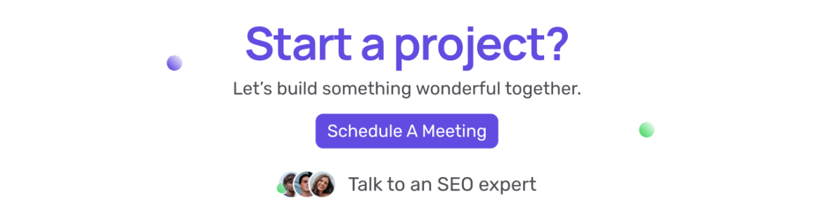Schedule a meeting