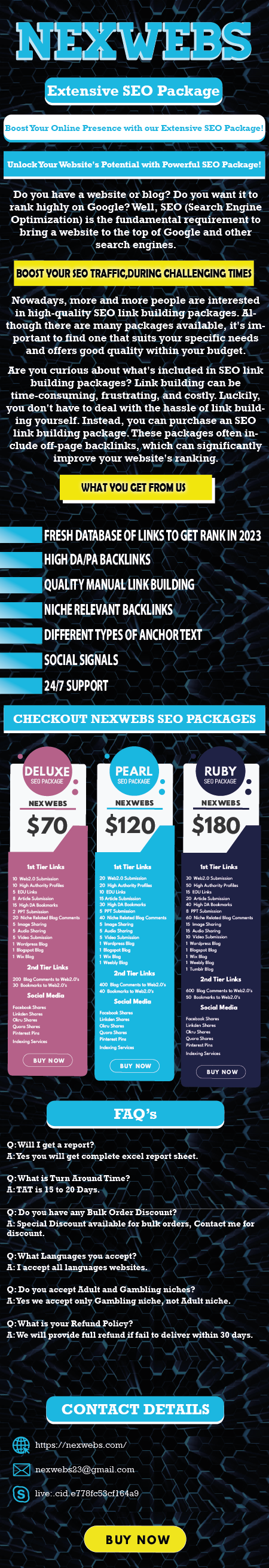 SEO PACKAGE