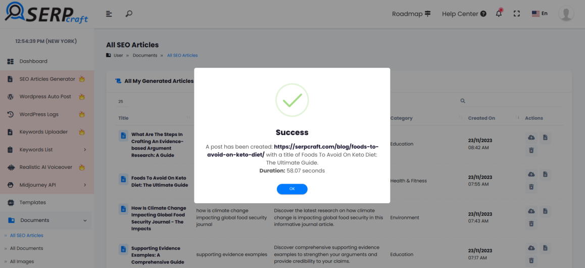 SERPcraft.com Article Creation Proof.png
