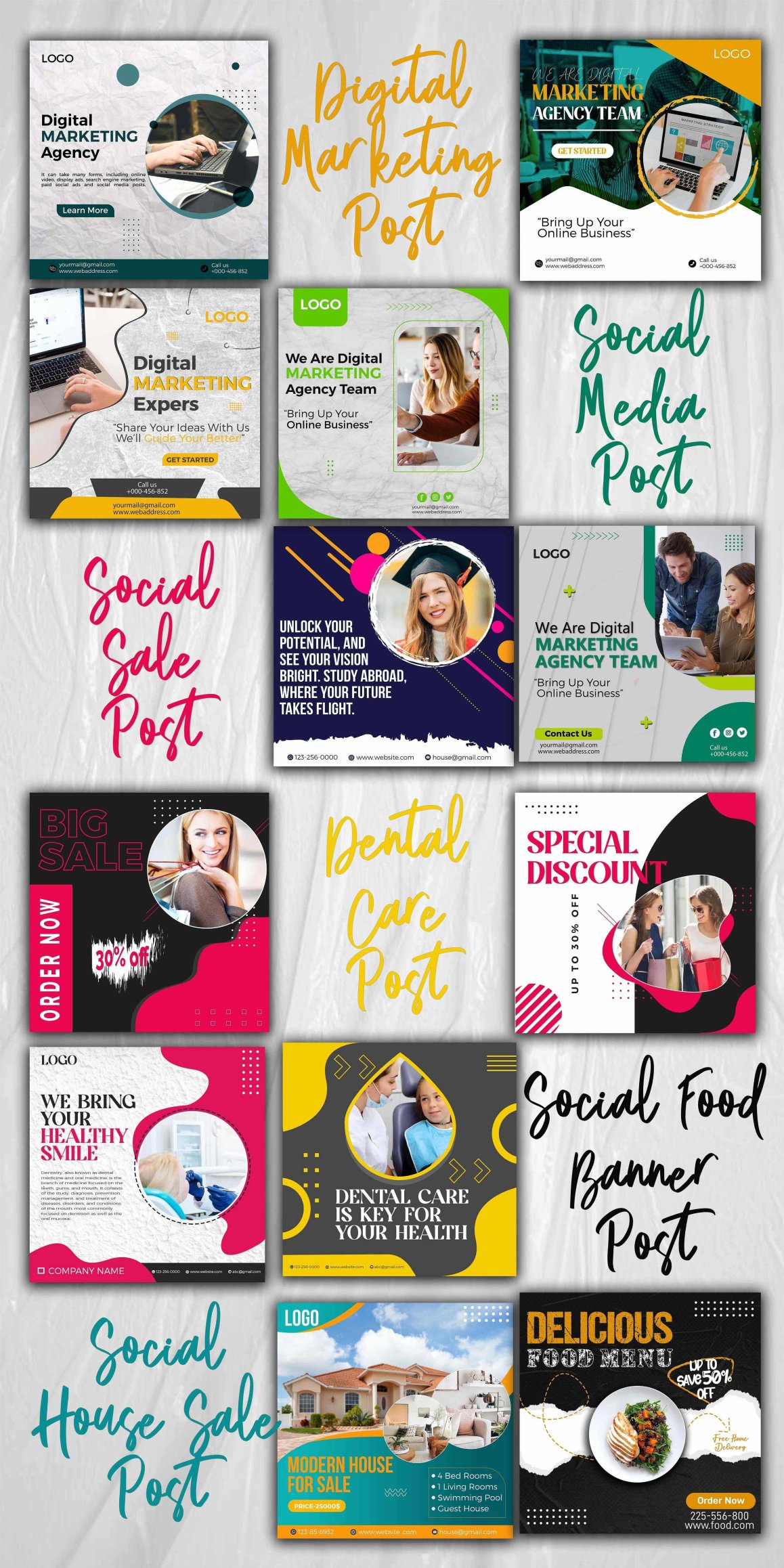 Social Media Post Design