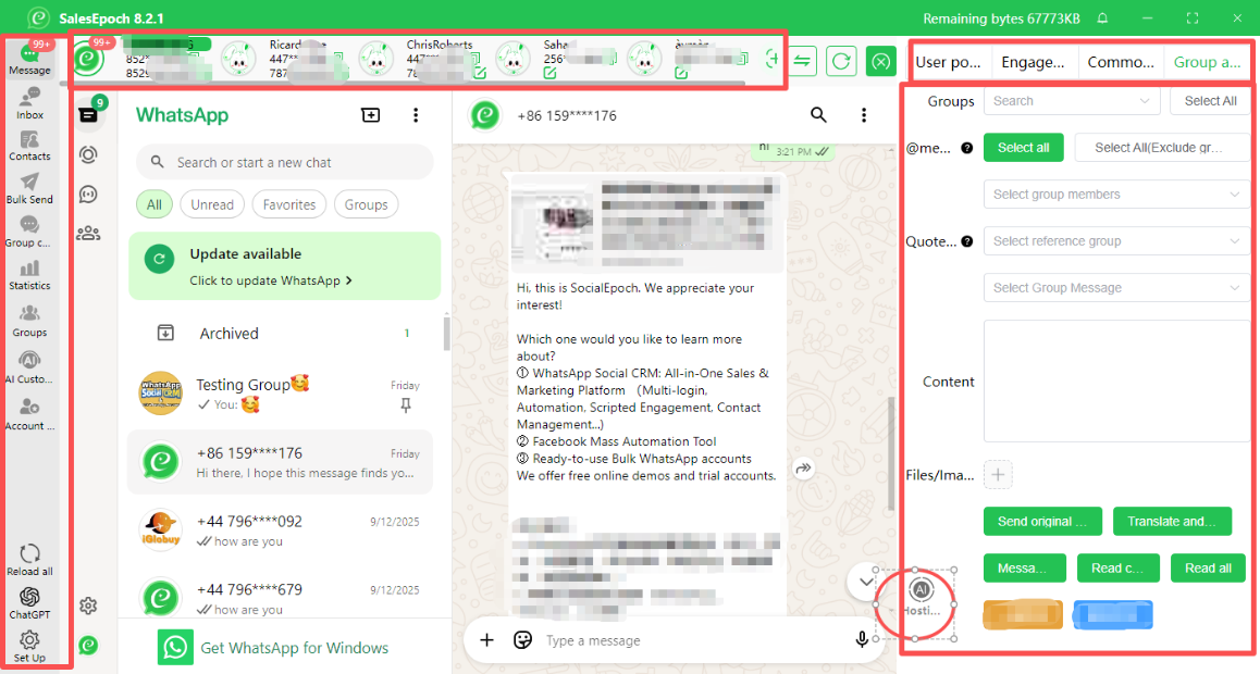 SocialEpoch WhatsApp SCRM software.png