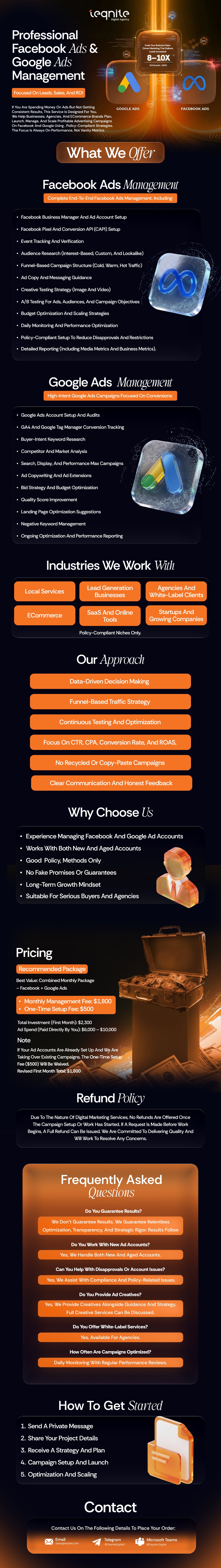 Teqnite's Marketing