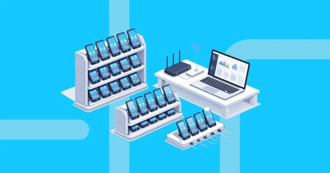 What Is a Phone Farm? Uses, Risks, and Cloud Alternatives