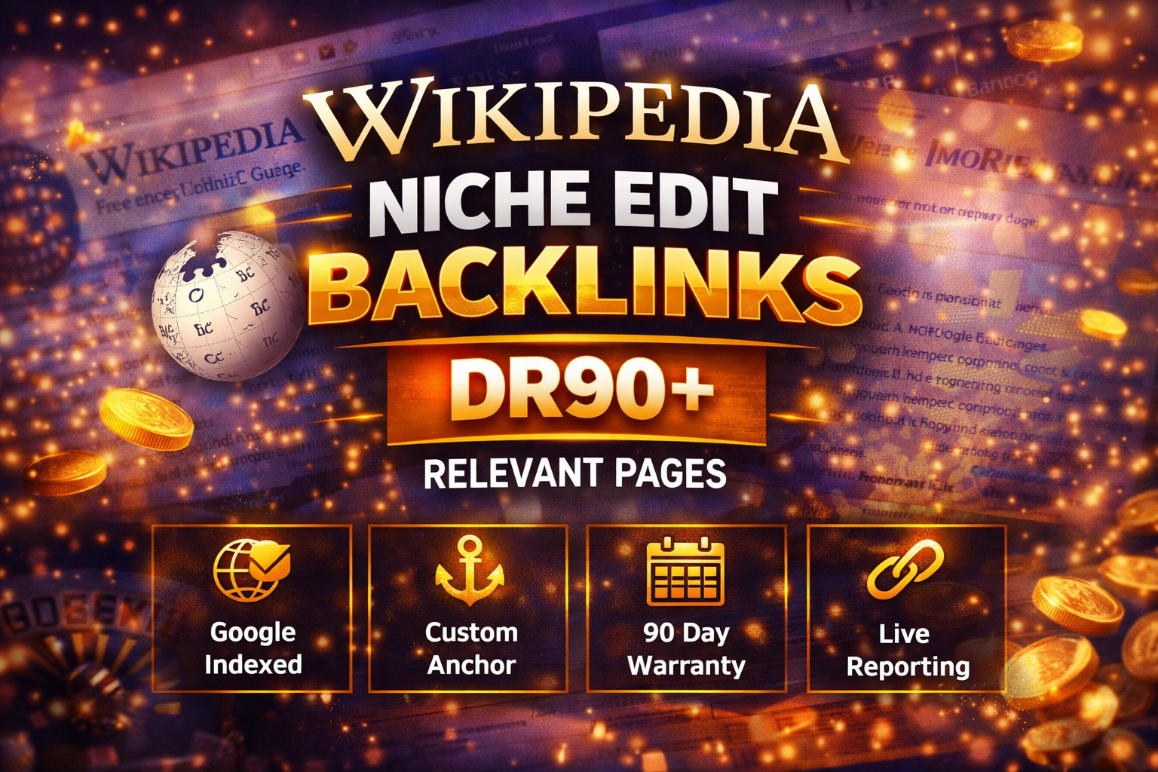 Wikipedia niche edit Backlinks