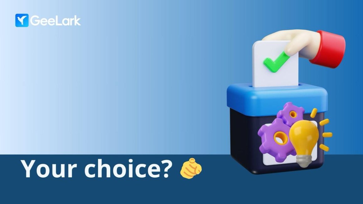 Your choice?